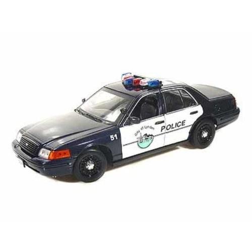 Police & Fire Ford (フォード) Crown Victoria Lynden WA Police Interceptor 1/18 MM73531 ミニカー ダ