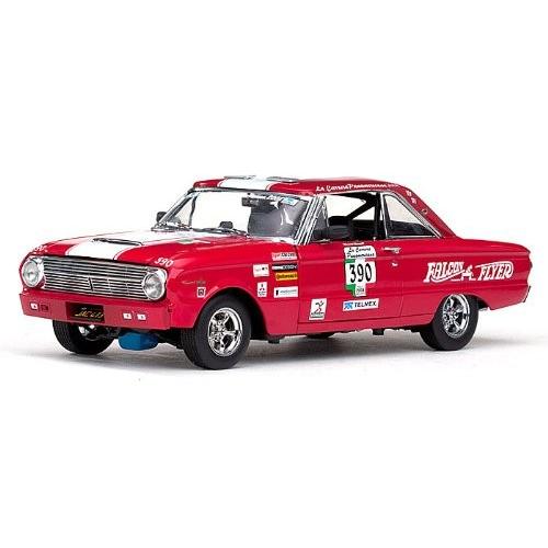 Racing 1963 Ford (フォード) Falcon Hard Top Racing Jon Lecarner #390 1/18 Red SS04552 ミニカー ダイ
