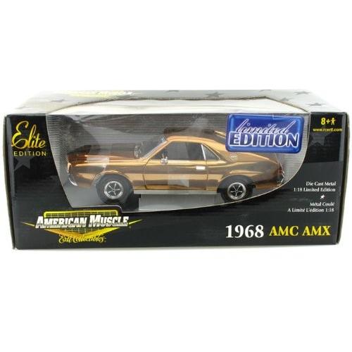 Ertl 1968 AMC AMX 1/18 Bronze Chrome Chase car ER39058-CHASE ミニカー ダイキャスト 自動車