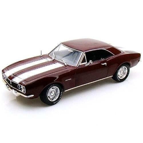 1967 Chevy (シボレー) Camaro (カマロ) Z28 1/18 Maroon AWAMM976 ミニカー ダイキャスト 自動車