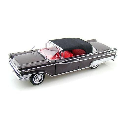 SunStar (サンスター) 1959 Mercury Park Lane Closed Convertible 1/18 Black SS05166 ミニカー ダイキャ