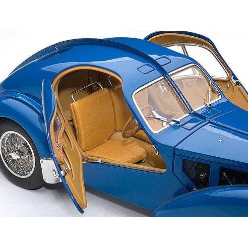 1938 Bugatti Atlantic 57SC 1/18 Blue w/ Metal wired Spoked Wheels AA70943 ミニカー ダイキャスト 自｜importshop｜04