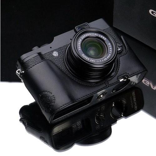 Gariz ゲリズ Genuine レザーカメラハーフケース Fujifilm X10用 