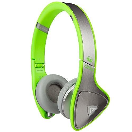 MONSTER モンスター DNA Silver On Neon Green ヘッドフォン MH DNA ON