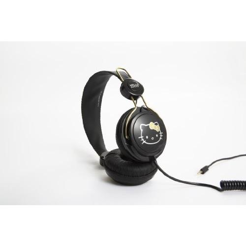 Coloud Headphone Hello Kitty ハロー キティー Black & Gold 113712472ワールドインポート
