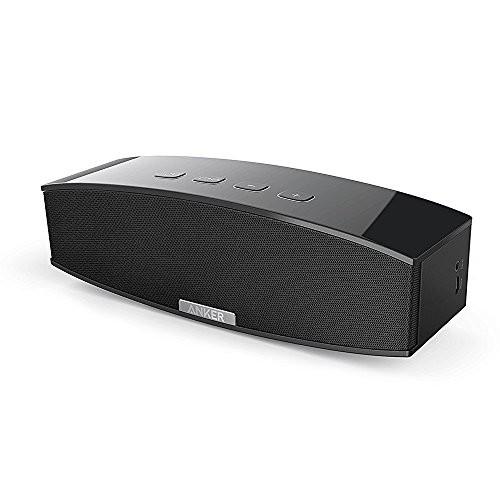 Anker Premium Stereo Bluetooth 4.0 Speaker (A3143)， 20W Output from Dual 10W Drivers， with 2 Passiv