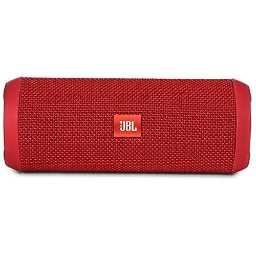 JBL Flip 3 Splashproof Portable Bluetooth Speaker (Red)