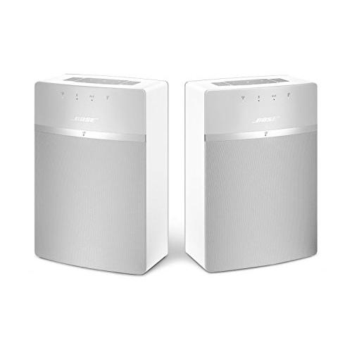 買い物 Bose SoundTouch 10 x 2 Wireless Starter Pack， White