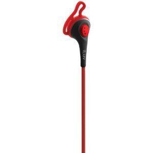 iLuv アイラブ iEP415RED FitActive High Fidelity Sports Earphone イヤホン with Speak EZ Remote for