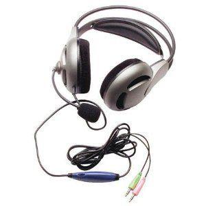 Inland Headset 5000 with Boom Microphone extra large soft cushioned ear-pads comfortable