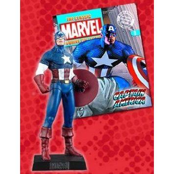 Classic Marvel (マーブル) Figurine Collection #9 Captain America (キャプテンアメリカ) フィギュア