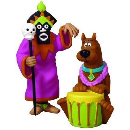 Scooby-Doo & Witch Doctor PVC Set フィギュア おもちゃ 人形