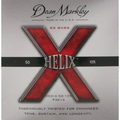 人気ブラドン Steel, Stainless Helix エレキベース Markley (ディーン) Dean .050 2615 .105, - その他弦楽器用品
