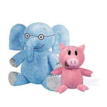 Elephant 7" & Piggie 5" Soft Toys ぬいぐるみ 人形｜importshop｜02