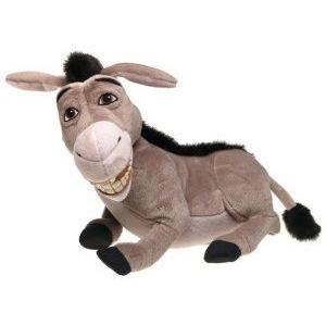 Shrek 2: Wise Crackin' Donkey Interactive 14" Plush ぬいぐるみ 人形｜importshop