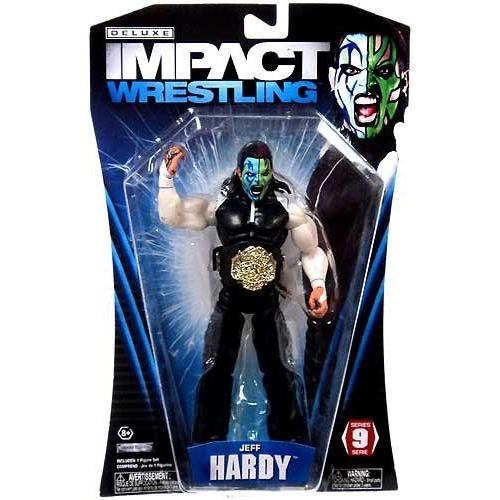 TNA Wrestling Deluxe Impact Series 9 Action Figure Jeff Hardy フィギュア ダイキャスト 人形｜importshop
