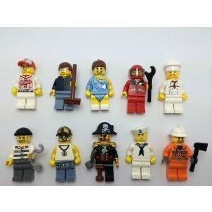 LEGO (レゴ) Lot of 10 ミニフィギュア 人形 - random mix of people guys girl ブロック おもちゃ｜importshop