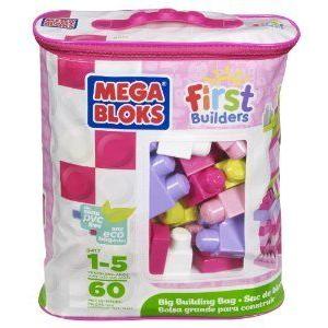 Mega Bloks (メガブロック) First Builders Pink ブロック おもちゃ