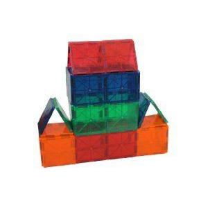 割引発見 Stack N Stick Magnetic 30 おもちゃ ブロック SQUARES 3x3 JUST pieces ブロック