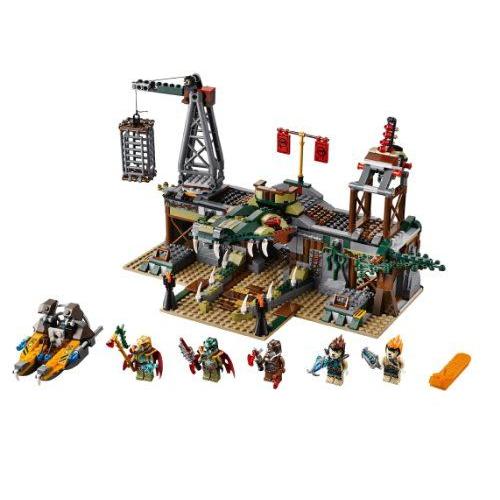レゴ チーマ CHIMA ワニ族・隠れ家要塞 2013 海外限定日本未発売