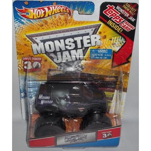 品質一番の Hot Wheels ホットウィール Monster Jam Mohawk Warrior 30th Anniversary 1:64 Diecast Truck Series wi