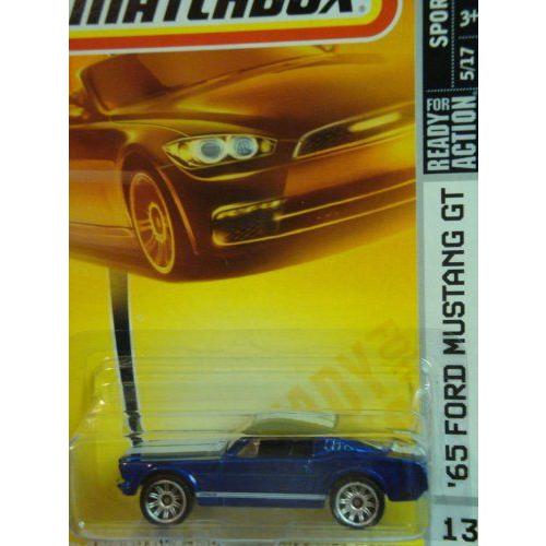 マッチボックス Sports Cars 65 Ford フォード Mustang マスタング GT Blue Detailed Diecast #13 スケ