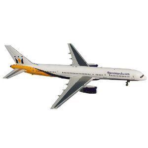 Gemini Jets ジェミニジェット Monarch B757-200 Diecast Aircraft, 1:2000 スケールミニカー モデルカー