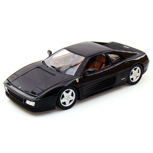 Ferrari フェラーリ 348 TB in Black by Hot Wheels ホットウィール in 1:18 スケールミニカー モデルカ