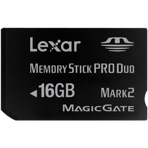 LEXAR MEDIA 16GB Platinum II メモリースティック・プロ・デュオ LMSPD16GBSBNA