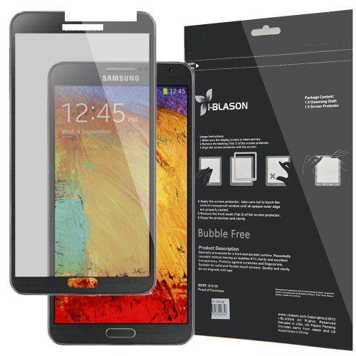 i-Blason HD Matte Bubble Free Screen Protector for Samsung Galaxy Note 3 Note III N9000 Reusable A