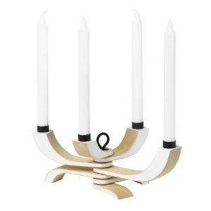 Design House Stockholm Nordic Light Candle Holder 4-arm in White｜importshop