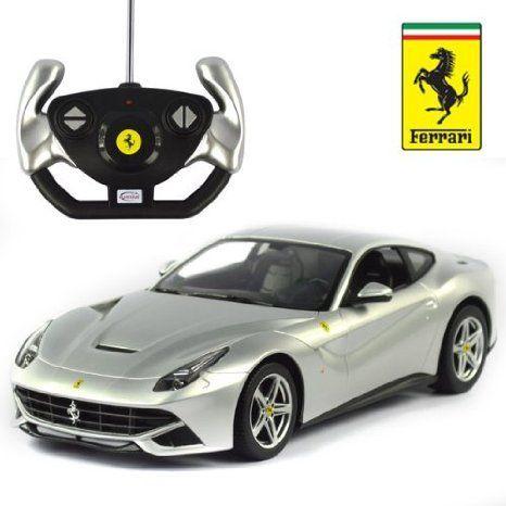 1:14 Scale Ferrari F12 Model ラジコンカー RTR (COLOR: SILVER) おもちゃ