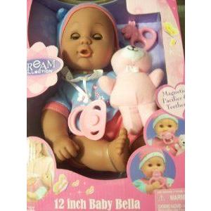 Dream Collection 12 Inch Baby Bella Baby Doll (Style 2) ~ Pink or Blue Outfit ドール 人形 フィギュ