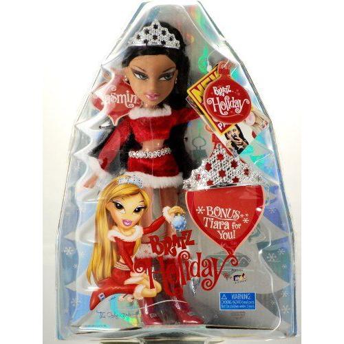 激安本物 2007 - MGA Ent - Holiday Dol - Bratz (ブラッツ) Holiday Yasmin Doll - Bonus Tiara - E-Z Open Packa