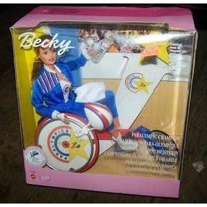 専門店品質 Becky Barbie(バービー)´s Friend Paralympic Champion Sydney 2000 ドール 人形 フィギュア