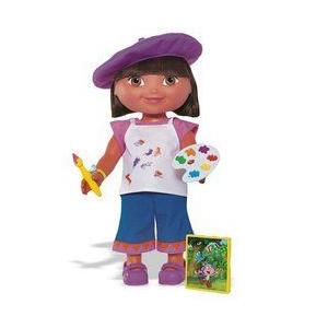 Fisher-Price (フィッシャープライス) Dora the Explorer: Dress-Up Adventure - Artist Outfit ドール