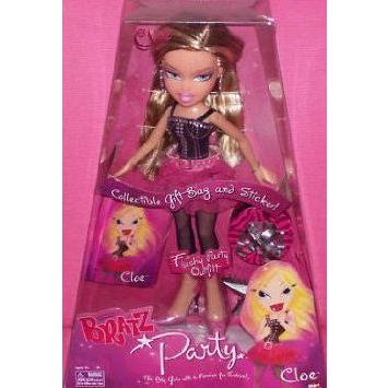 Bratz (ブラッツ) Party - Cloe with Collectible Gift Bag and Sticker ドール 人形 フィギュア