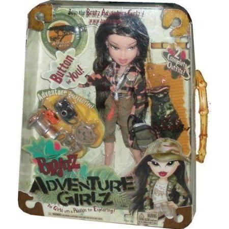 Bratz (ブラッツ) Adventure Girlz 10 Inch Tall Doll - JADE with 2 Complete Outfits， Camera， Water B