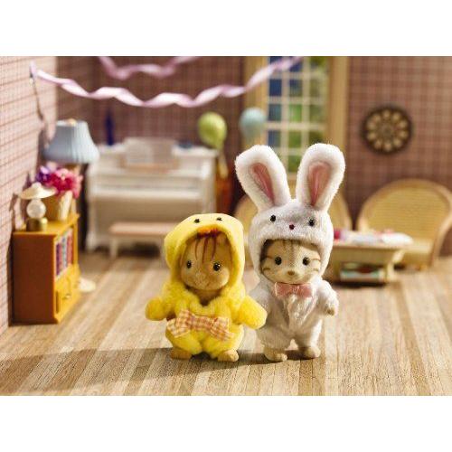 Calico Critters Costume Critters - Bunny and Chick 人形 ドール