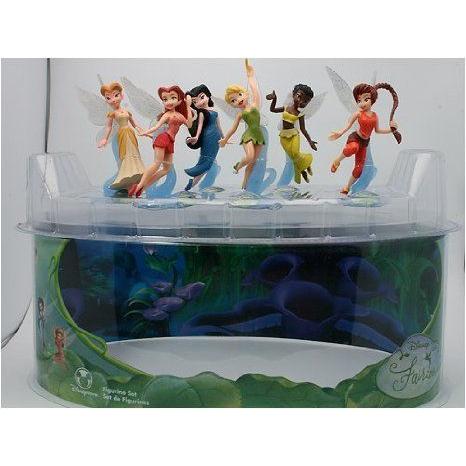 Disney (ディズニー) Fairies Movie Exclusive Mini PVC フィギュア Collector Set