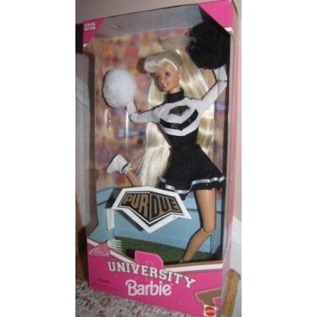 Purdue University Barbie(バービー) Cheerleader ドール 人形 フィギュア