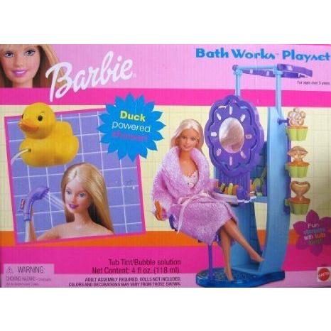 Barbie(バービー) Bath Works Playset (2000) ドール 人形 フィギュア