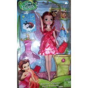 Disney (ディズニー)Fairies Rosetta's Pajama Party Fashions - Rosetta ドール 人形 フィギュア
