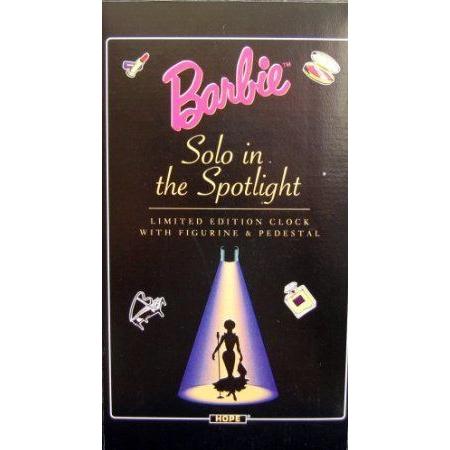 Barbie(バービー) Solo in the Spotlight CLOCK with Figurine & Pedestal - 限定品 (限定品) (1995) ド