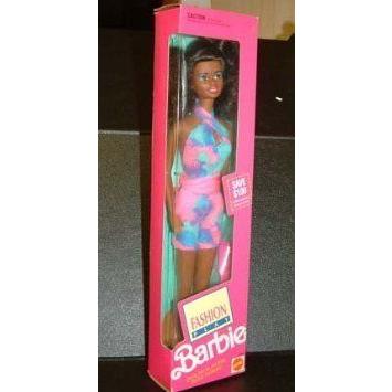 Fashion Play 1991 African American Barbie(バービー) ドール 人形 フィギュア