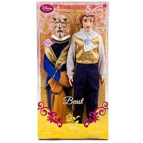 Disney ディズニー Posable Beauty and the Beast the Beast Doll -- 12'' 人形 ドール