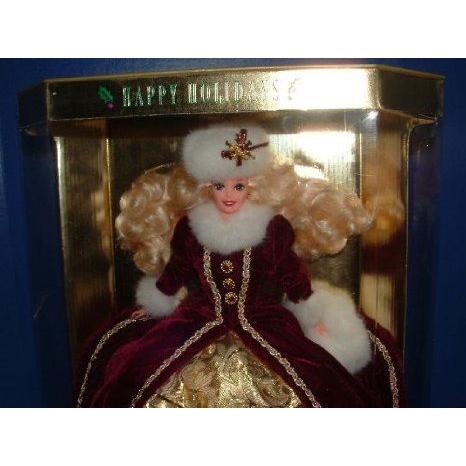 STUNNING, Happy Holidays Barbie(バービー) 1996 Christmas. Special Edition ドール 人形 フィギュア