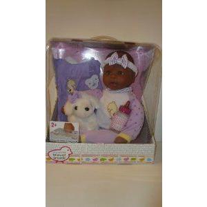 Baby Emma Dolls - Travel Trunk with Puppy ドール 人形 フィギュア