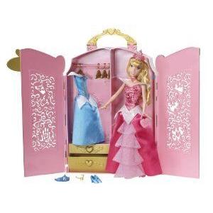 最高の品質の Disney (ディズニー)Princess Sparkle Wardrobe Sleeping Beauty Case ドール 人形 フィギュア その他人形