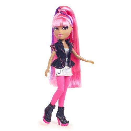 数量限定激安 Bratz ブラッツ Neon Runway Doll - Yasmin (Hot Pink， Purple) 人形 ドール
